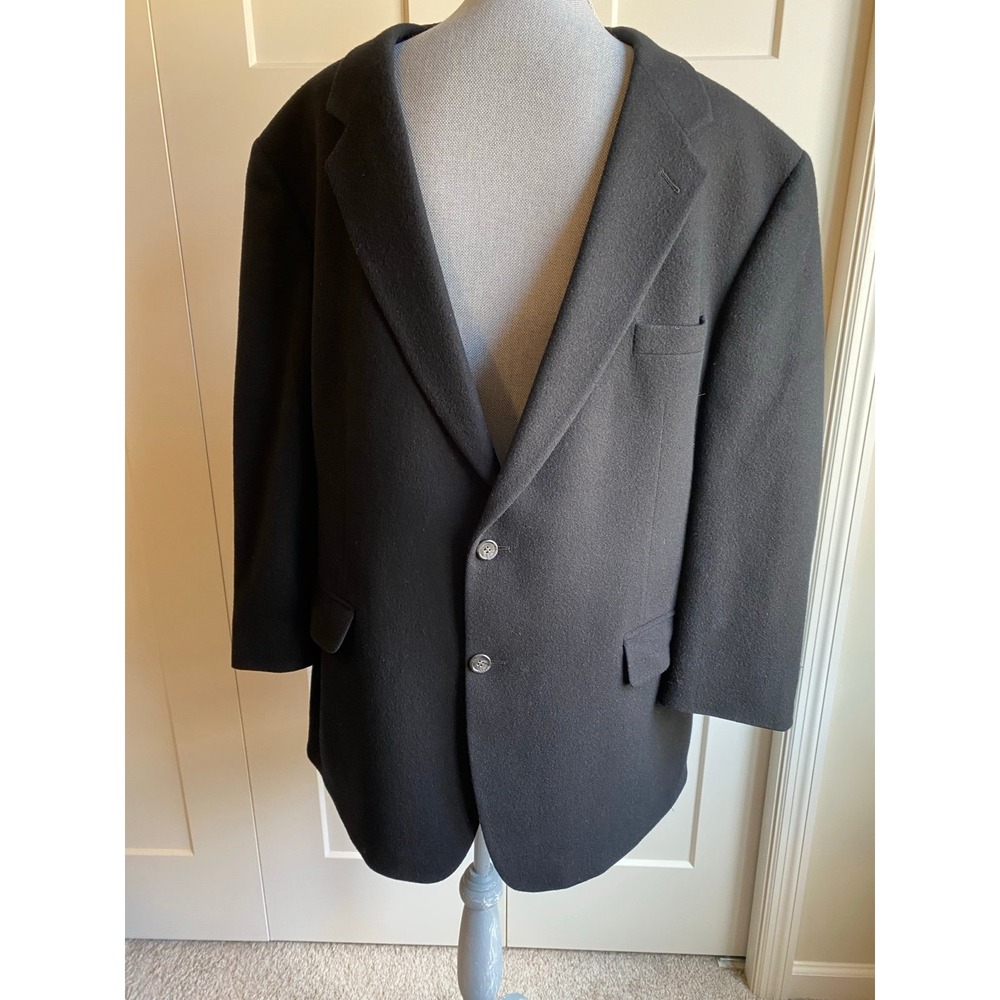 Blazer Camel Hair Bill Blass Men 48 Regular Jacket s54
